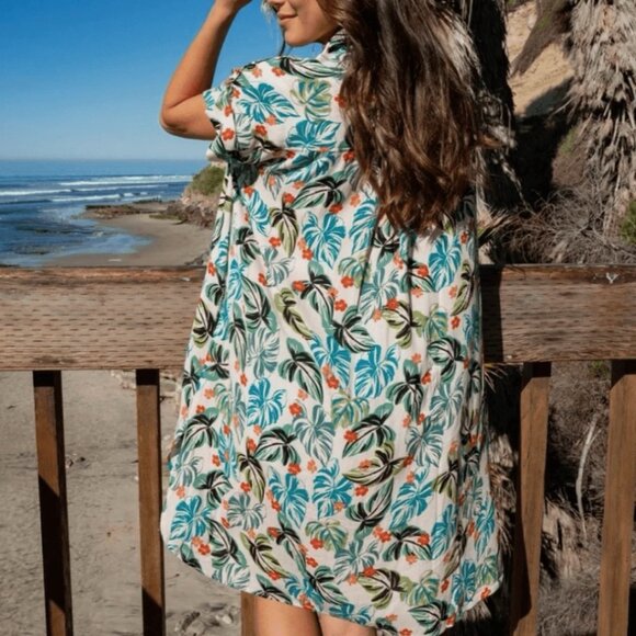 NWT Lost + Wander Luau On the Beach Coverup/Dress, Size XS/S - Picture 2 of 12